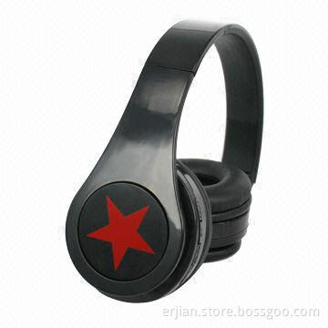 Hi-fi Stereo Wireless SD TF Card Headphone with FM Radio